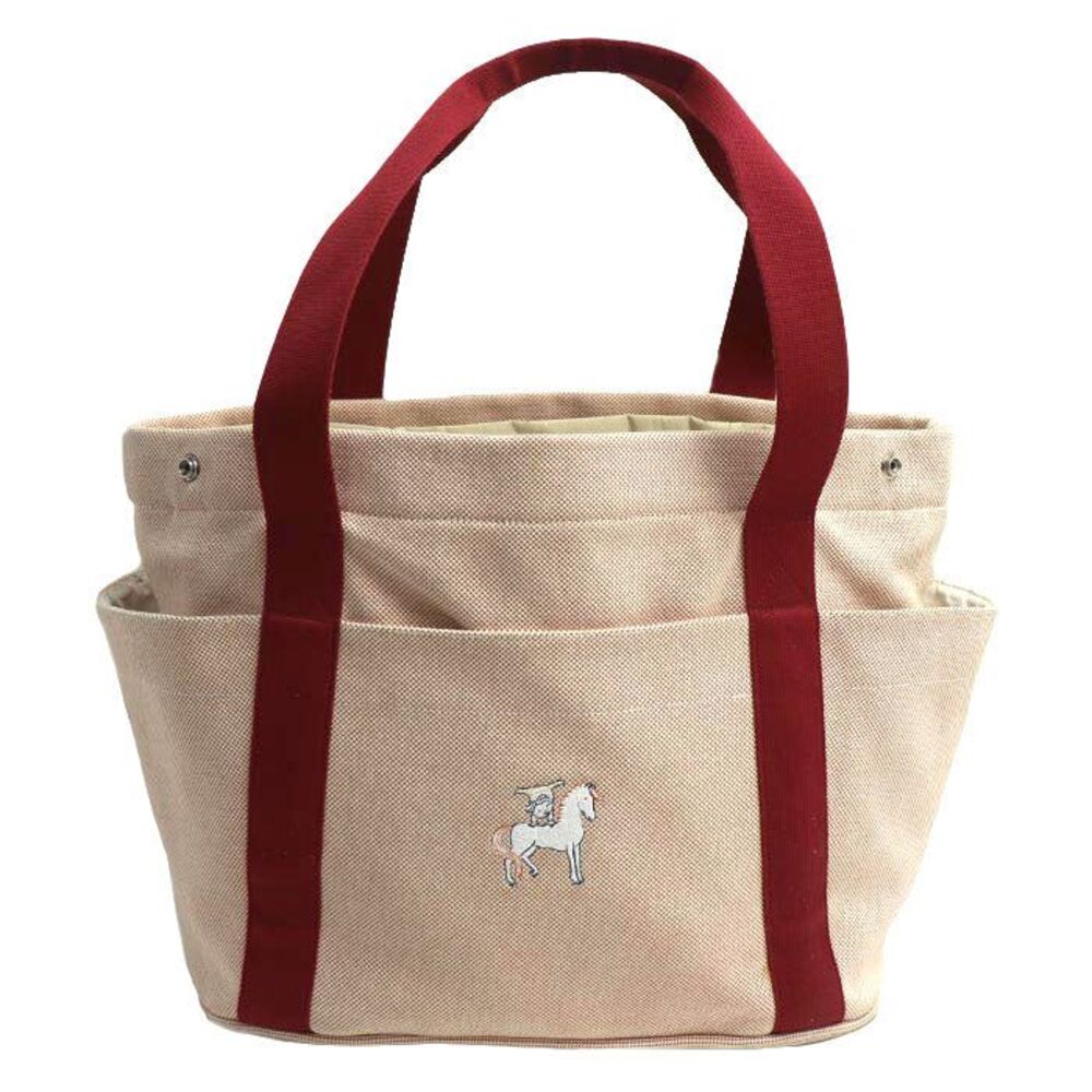 Hermes Cabriole Canvas Tote Bag
